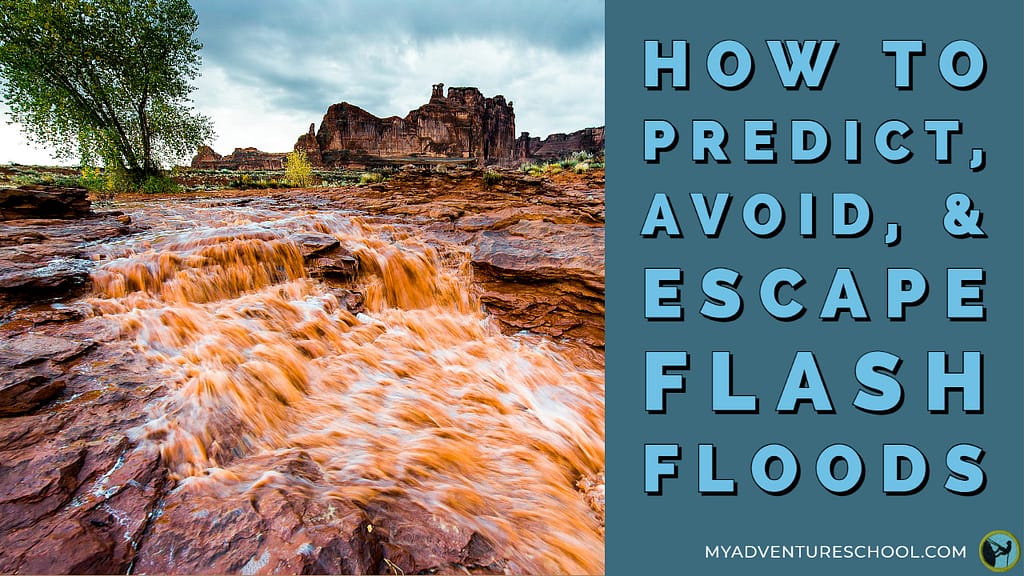 avoid flash floods in slot canyons