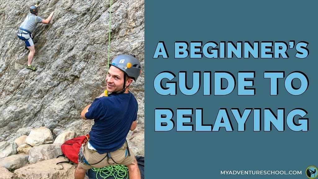 rock climbing belaying guide