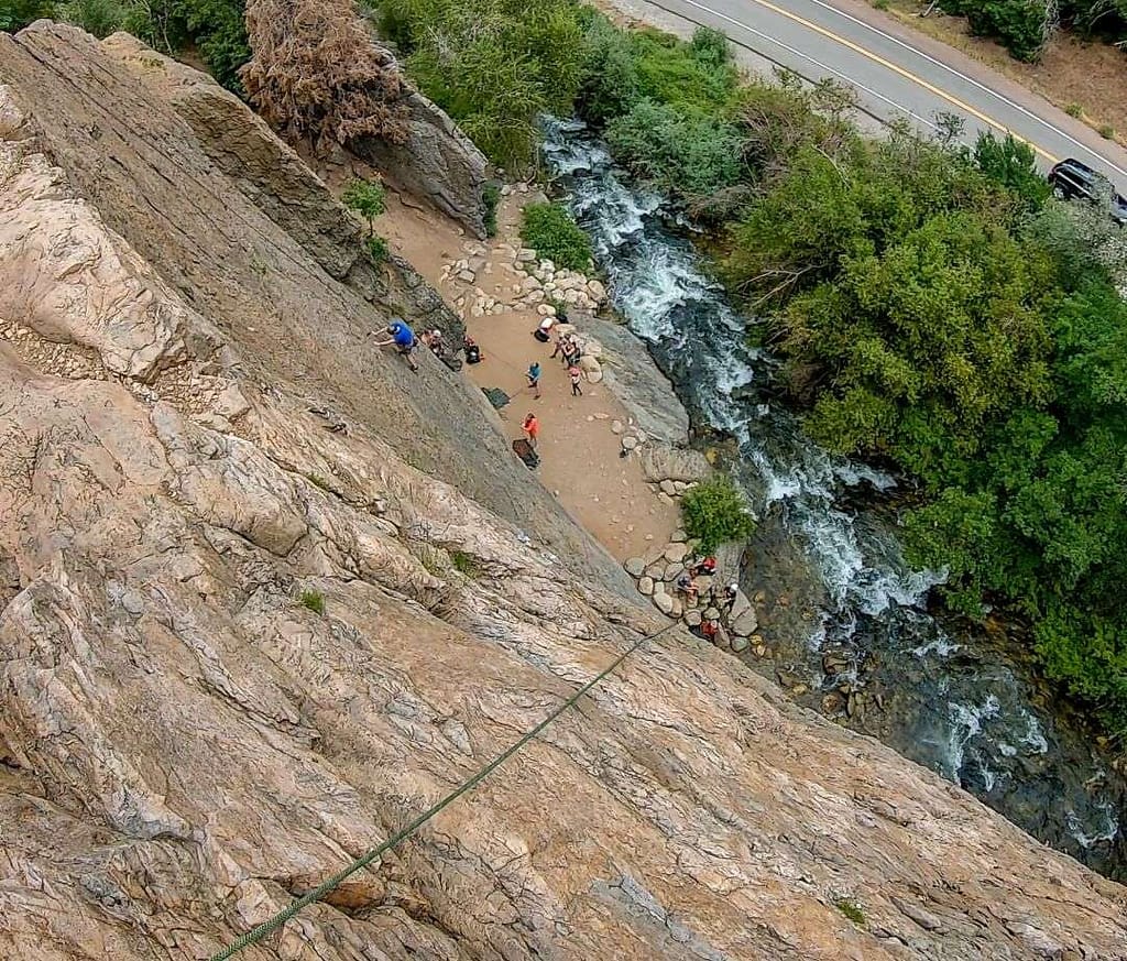fear of heights rock climbing