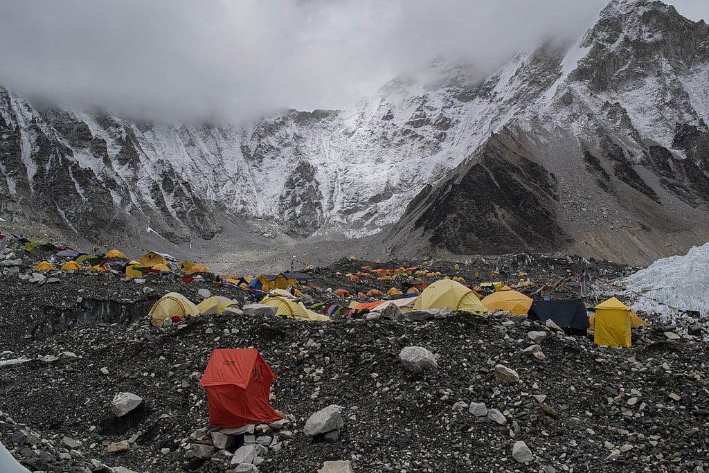 Everest base camp - comfort zone
