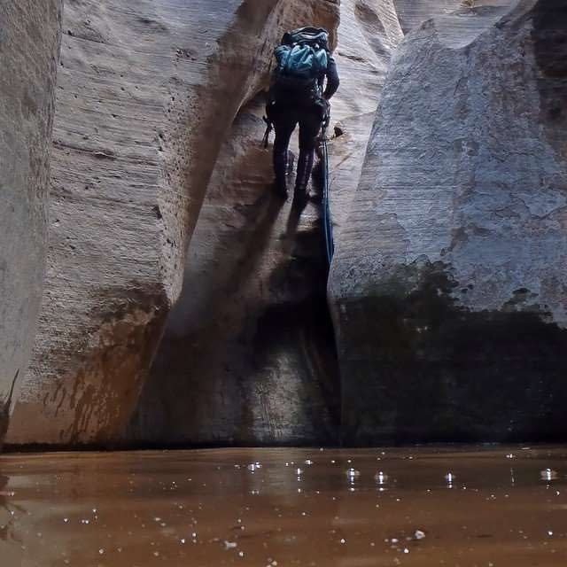 canyoneering hypthermia