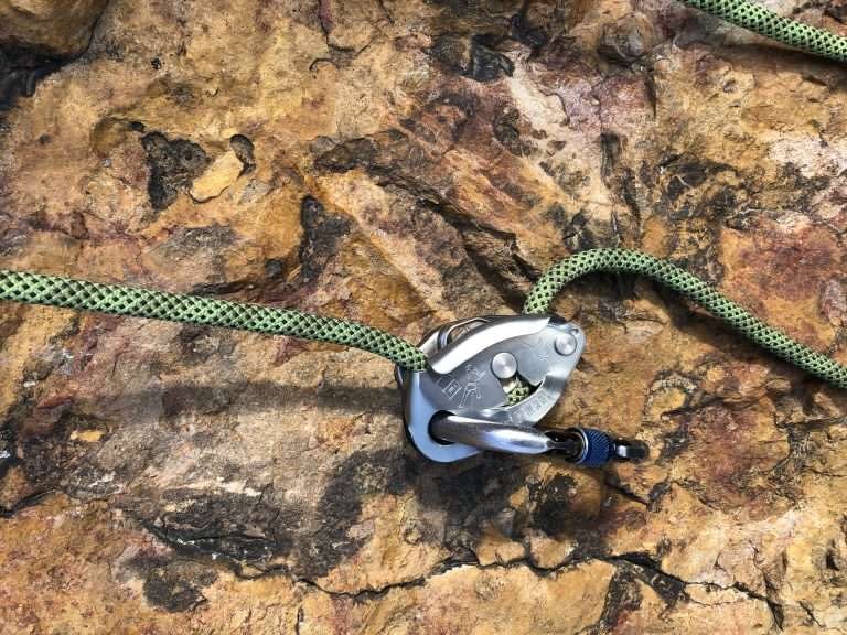 grigri ready for belaying