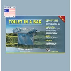 Cleanwaste Toilet in a Bag 30Pack D430W30 0