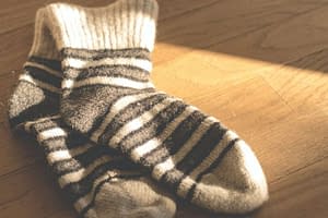 warm wool socks
