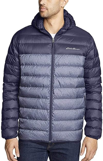 down hooded puffy jacket
