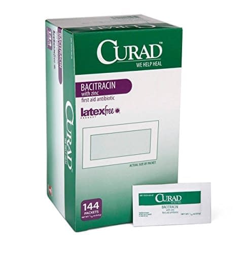 MEDLINE CUR001109 CUR001109Z Curad Bacitracin Ointment Pack of 144 0