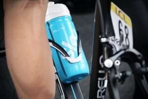water bottle for indoor bike training