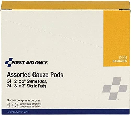 First Aid Only Dressing Pad Gauze 2 3 48 Per Box 0