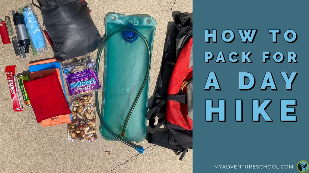 pack for a day hike