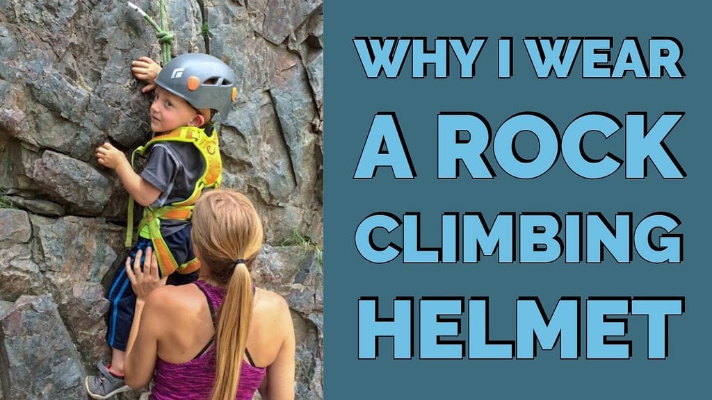 rock climbing helmet